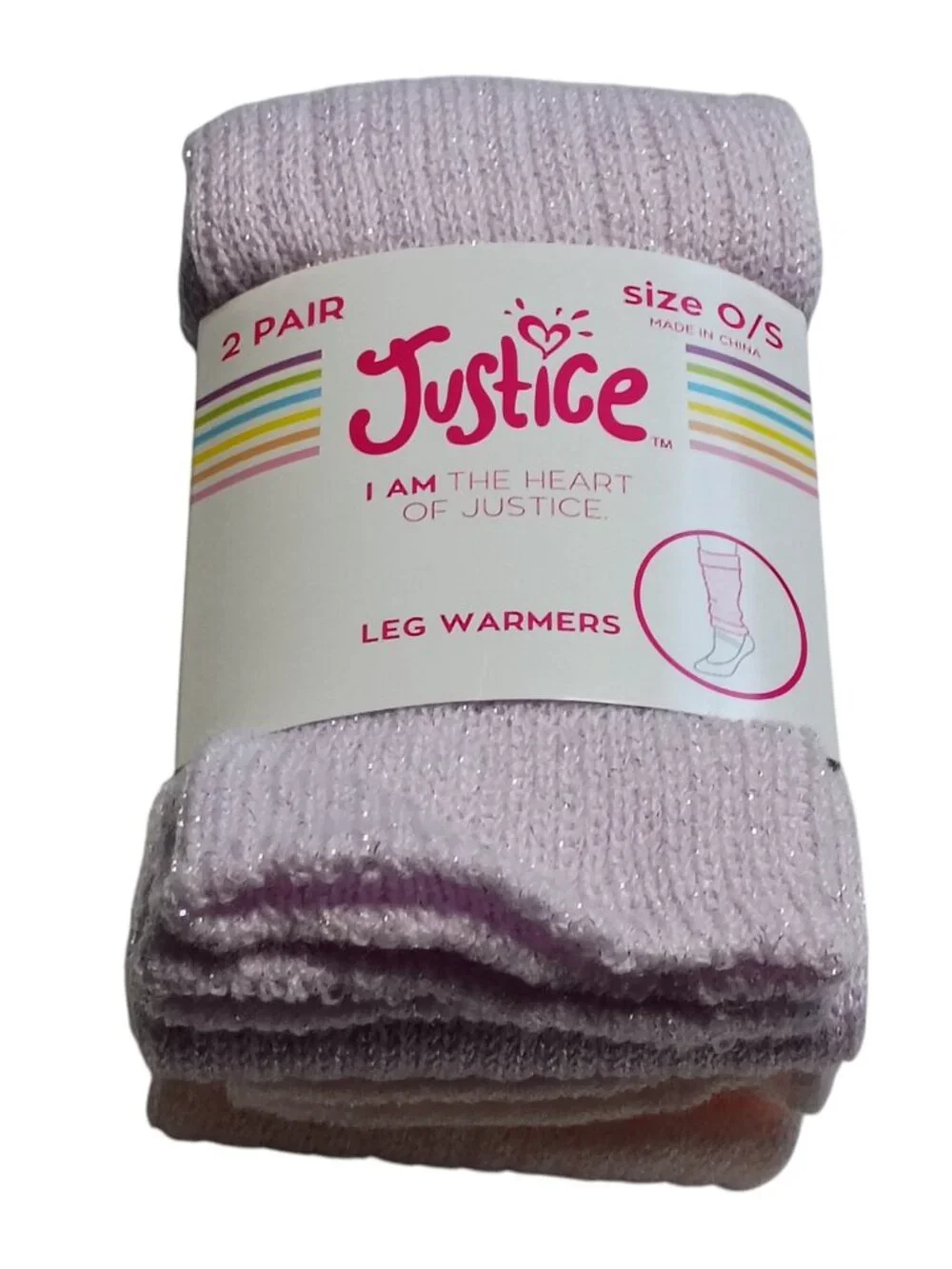Justice Girls Dance Pink Gold 7 Piece Set, Size S 7/8